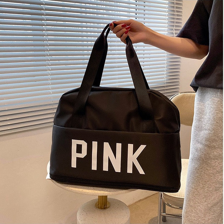 tote pink bag