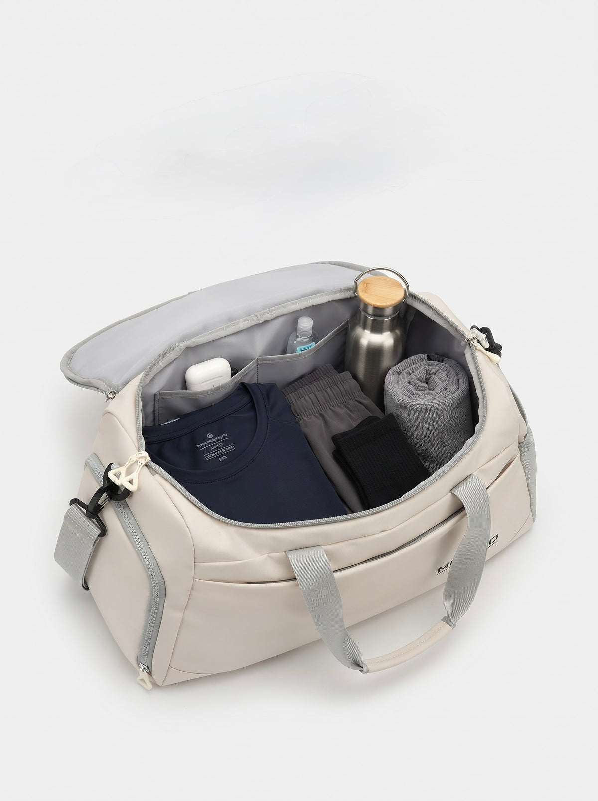 Flexi duffelbag off white
