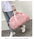 Weekender Duffel Bag with Triangle Logo