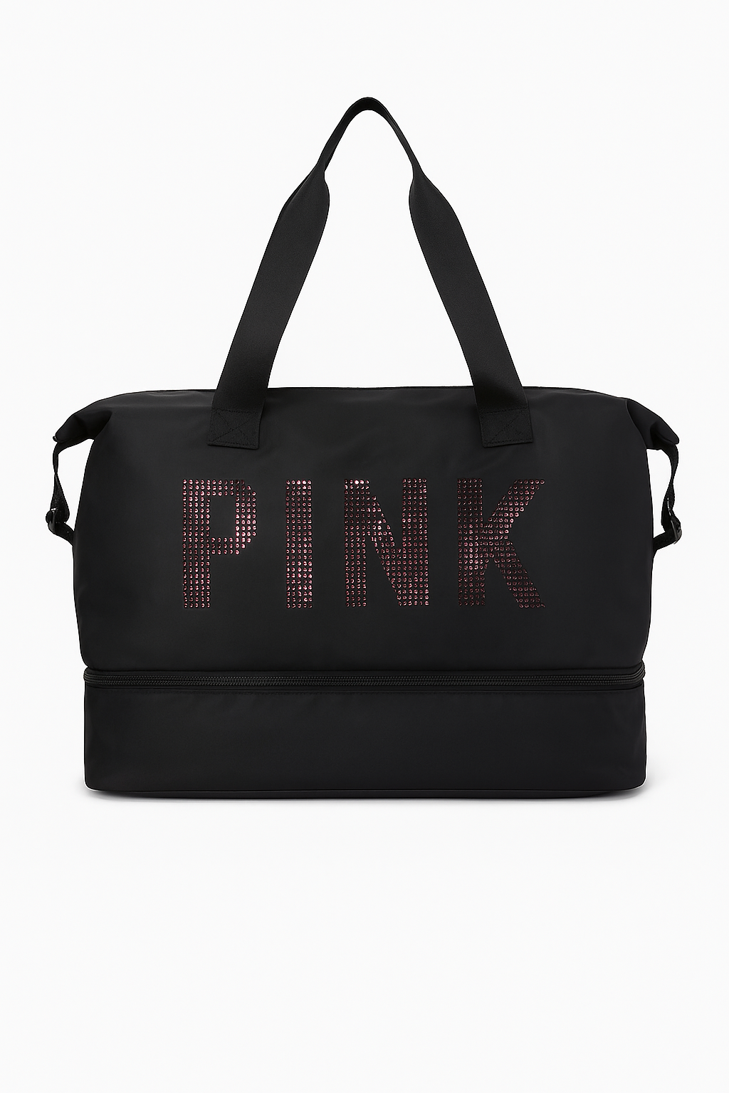 Pink tote bag strass