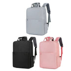 Grey laptop backpack