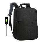 Black laptop backpack