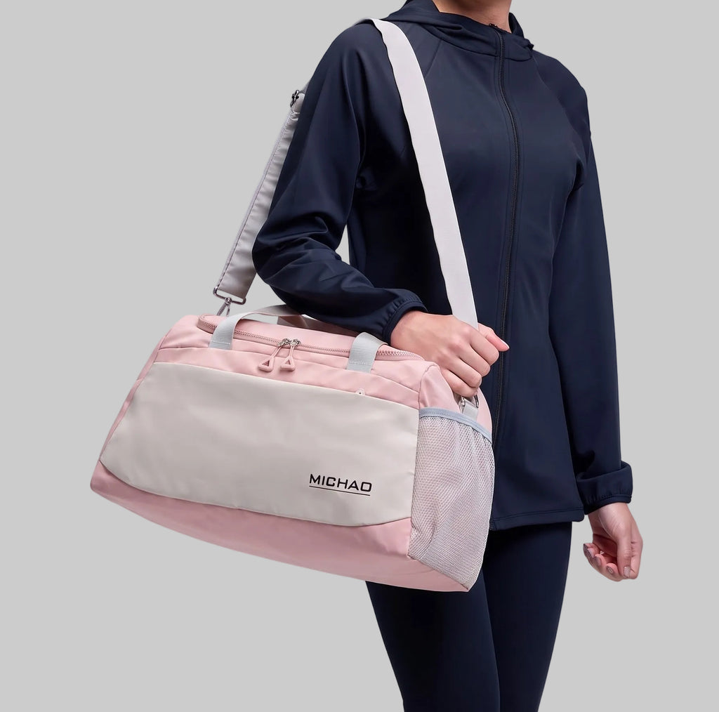 Flexi duffelbag pink