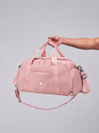 Weekender Duffel Bag with Triangle Logo