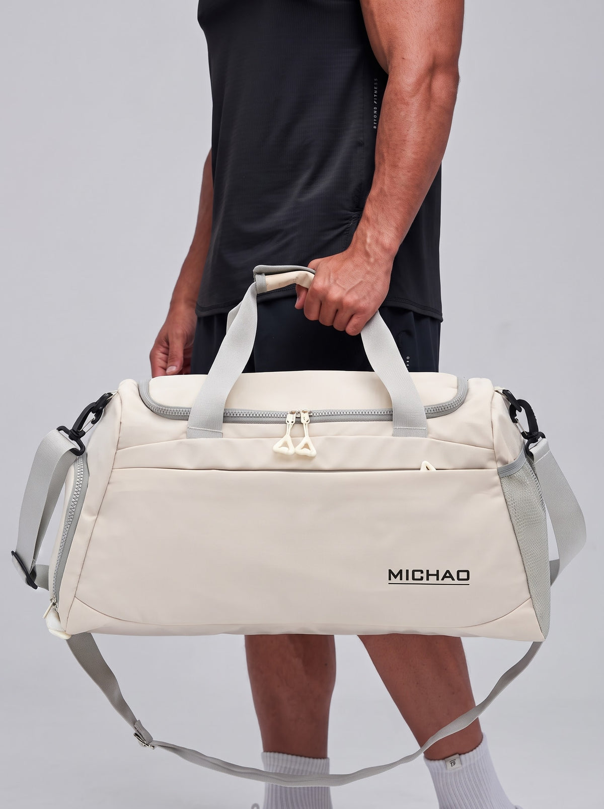 Flexi duffelbag off white
