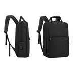 Black laptop backpack