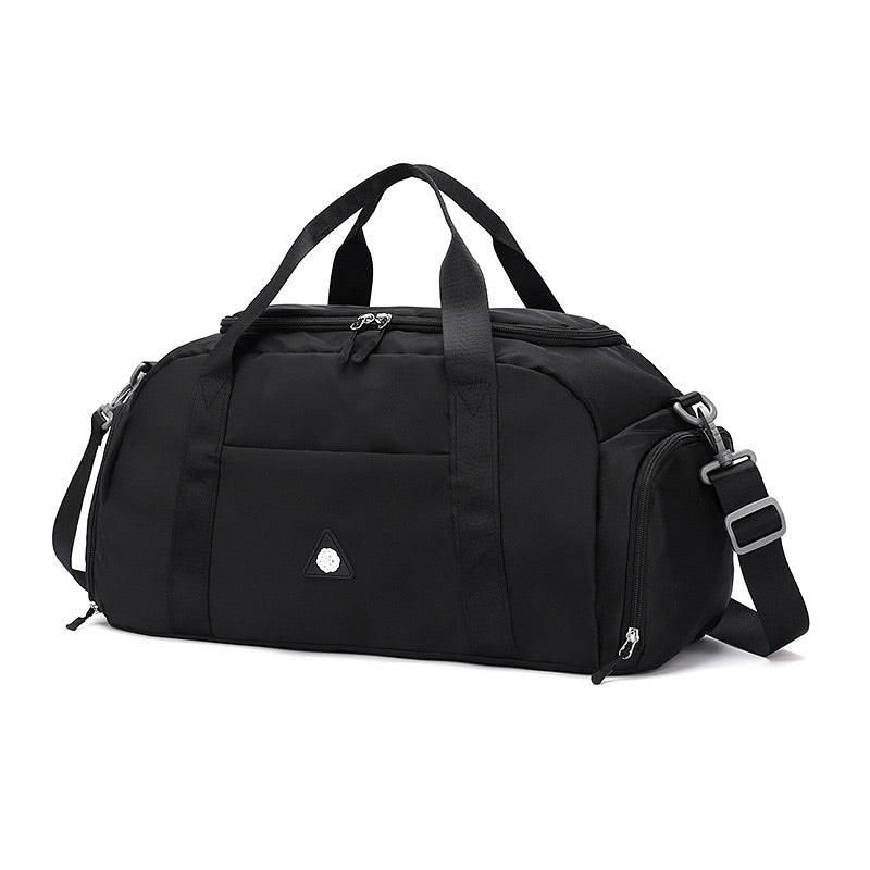 Weekender Duffel Bag with Triangle Logo