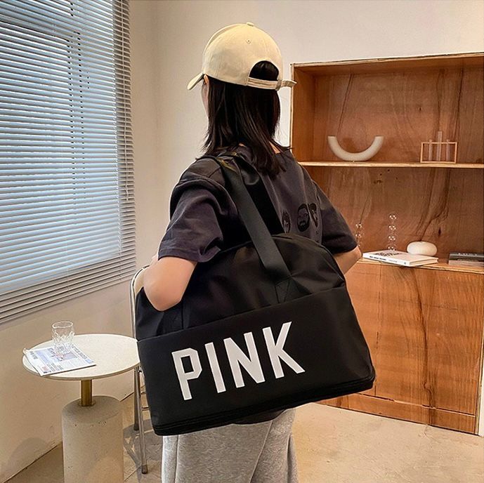 tote pink bag